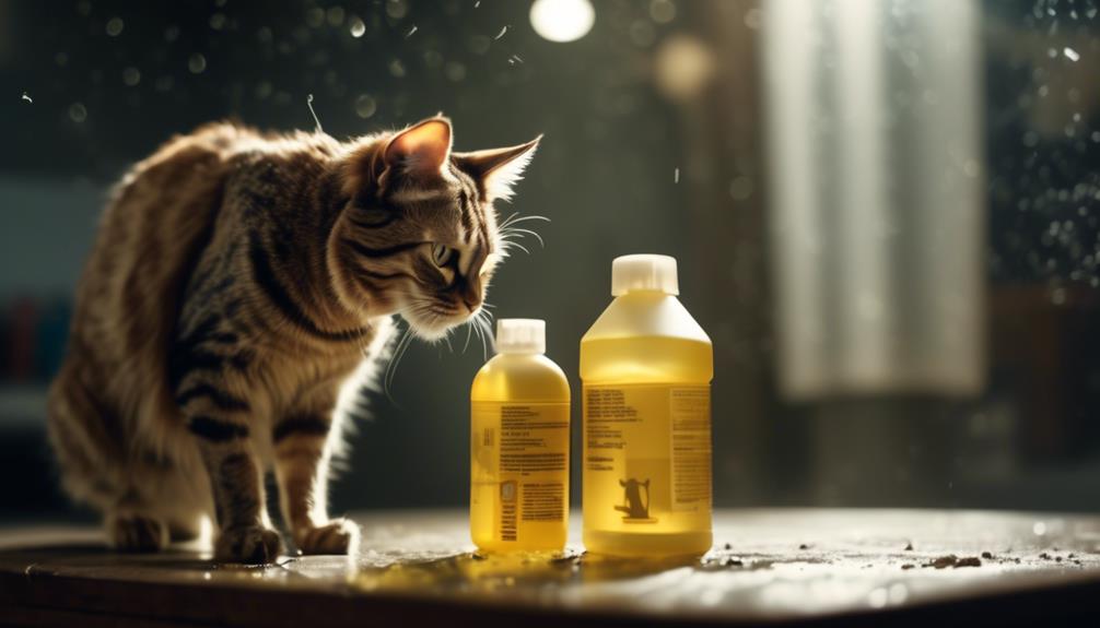 cat spraying medical emergency