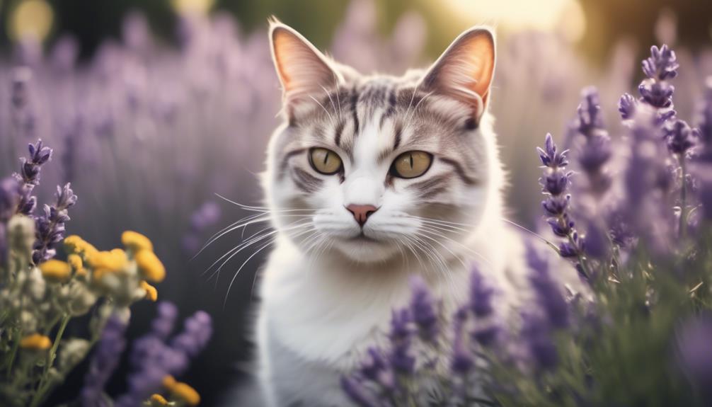 aromatherapy for a spraying cat