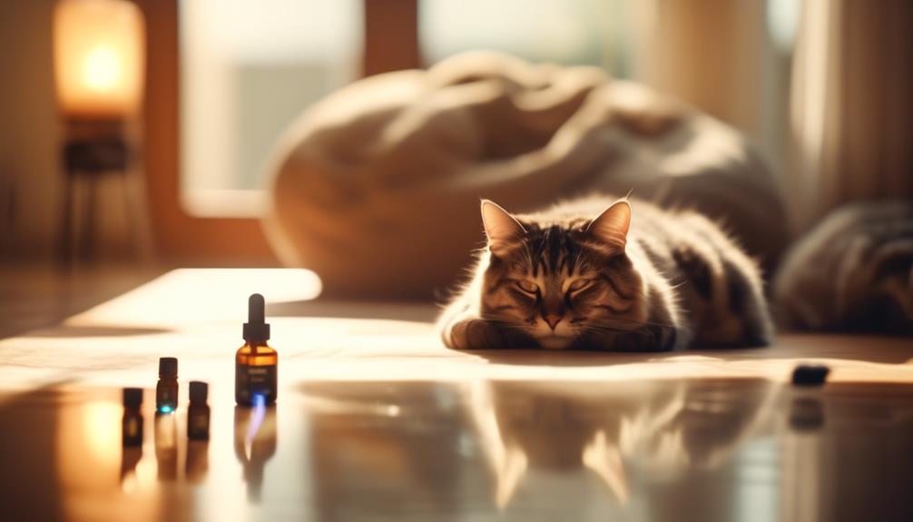 aromatherapy for feline relaxation