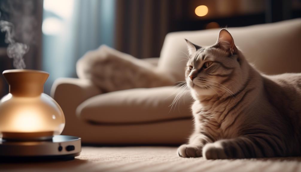 calming cats with pheromones