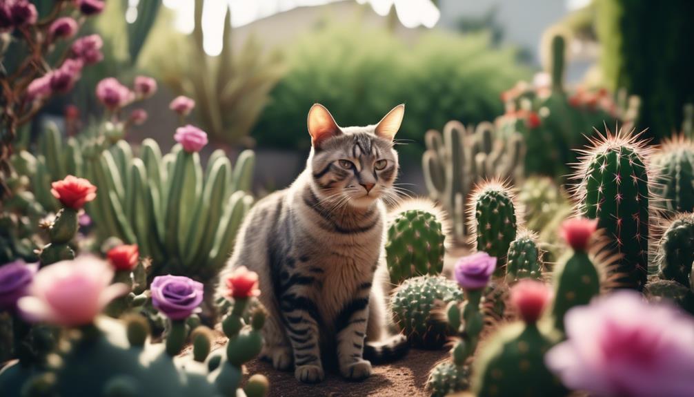 cat friendly garden without fur