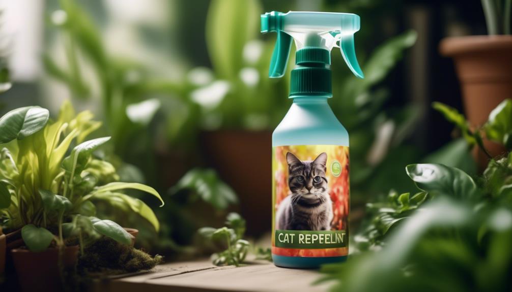 cat repellent spray usage