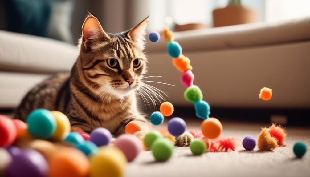 cat spraying prevention toys