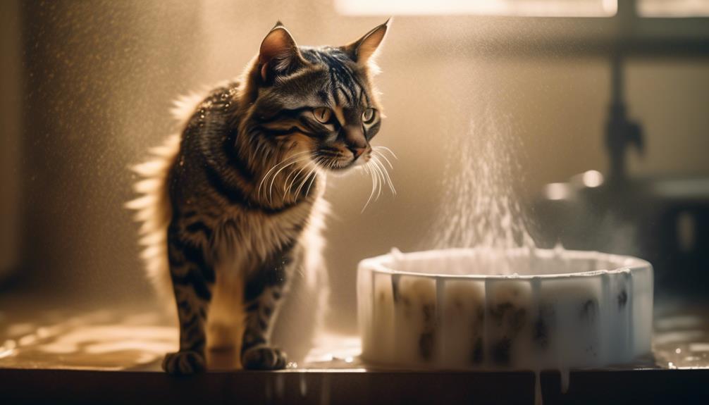 feline spraying serious warning signs