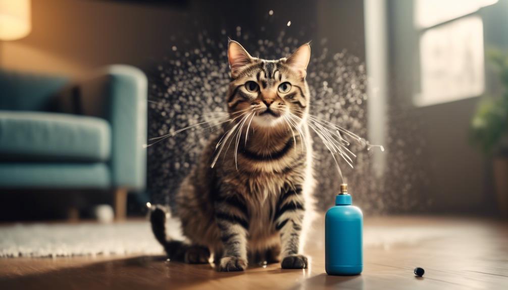 preventing cat spraying behavior