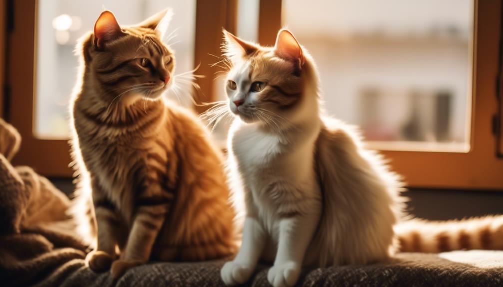 socializing cats to prevent spraying